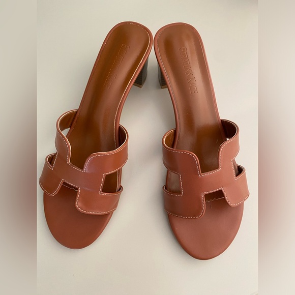 Stratuxx Kaze size 7 open toed heeled sandals stratuxxKaze Oran sandals - Picture 3 of 4